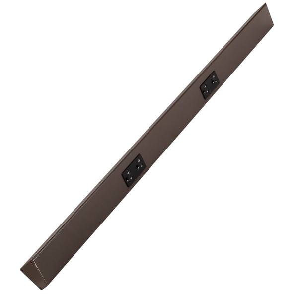 36" 20 amp 120 volt Bronze 2 Duplex Receptacle Under Cabinet Power Strip